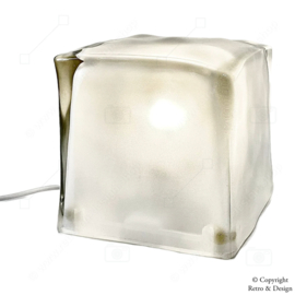 Lampe de Table Ikea Iviken "Ice Cube" : Éclairage d'Ambiance Intemporel des Années 90