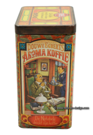 Vintage Douwe Egberts caja de almacenamiento para un paquete de café Aroma