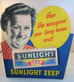 Vintage dubbelblok Sunlight Zeep 1900/1950