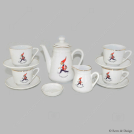 Set de té infantil Vintage Van Nelle Piggelmee en Porcelana