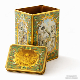 Vintage Albert Heijn Coffee Tin – Rectangular Storage Tin – 1970s/80s