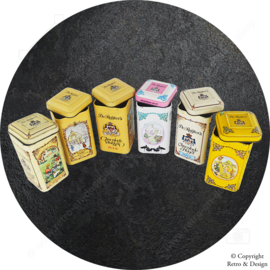 Complete Set of Six Vintage Tins from De Ruijter!