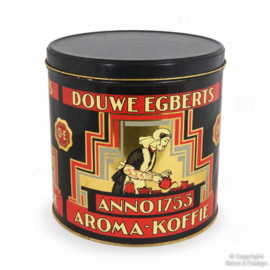 Lata de café vintage Douwe Egberts – Años 60 – Numan’s Blikfabrieken