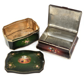 Set mit zwei Vintage Blechdosen von Douwe Egberts für Pickwick Tea