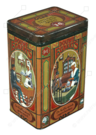 Frisian coffee tin by Douwe Egberts with nostalgic images