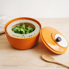 Moulinex Slacentrifuge / Slaslinger – Oranje Kunststof – Jaren 70/80