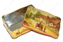 Vintage cigars tin "Village" by cigar manufacturer Champ Clark