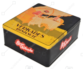 Boîte à biscuits nostalgique Biskwie de Verkade, les filles de Verkade