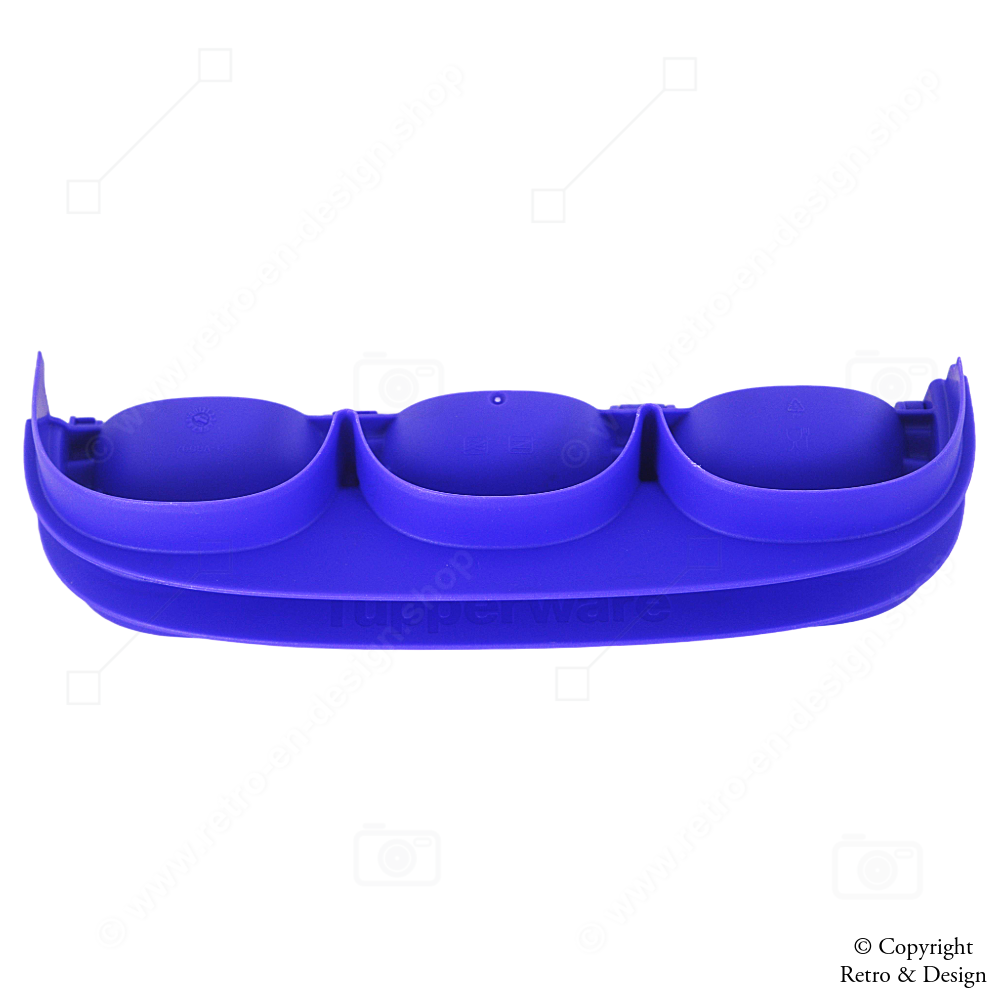 Vintage Tupperware Mini Quick Bites – Blau (ca. 2015)
