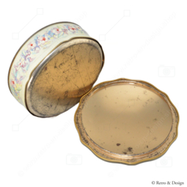 Betoverende Nostalgie: Vintage Koektrommel met Tijdloze Elegantie van Douwe Egberts