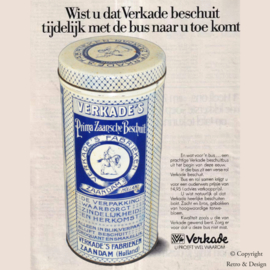 Verkade's Prima Zaansche Beschuit - Jubileumuitgave 1986