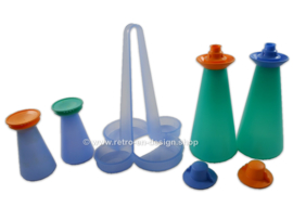 Tupperware Impressions Menage-Set für Öl, Essig, Pfeffer, Salz