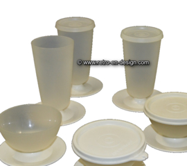 Vintage Tupperware Postre y postre helado Conjunto