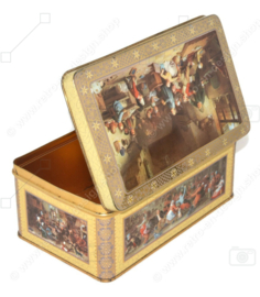 Boîte vintage de DE GRUYTER avec des images de tableaux de maîtres anciens