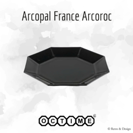 Plato de ensalada de Arcoroc France, Octime Black Ø 18 cm