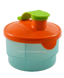 Tupperware divided milk powder dispenser