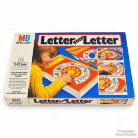 Letter voor Letter – MB Spellen (1980) | Vintage educatief woordspel