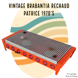 Rechaud Vintage de Brabantia: Una Pieza Atemporal de Nostalgia con Diseño Floral Patrice