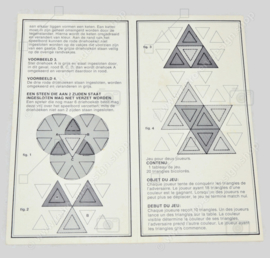 Vintage strategiespel Pivot (Duel serie) 1975 van Clipper