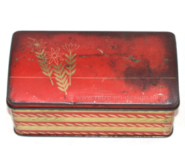 Vintage 1960s tin Albert Heijn biscuit tin