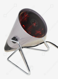 Vintage Infraphil HP3608 infrared heat lamp by Philips