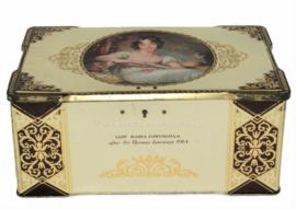 Vintage THORNE's Toffee tin with image of Lady Maria Conyngham
