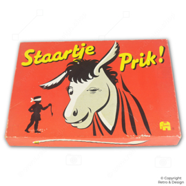 “Jumbo ‘Staartje Prik’ / ‘Pin the Tail on the Donkey’ – Vintage Blindfold Game (1960s)”