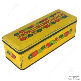 "Verkade's Nostalgic Treasure: Honey Gingerbread Tin - A Piece of Dutch History"