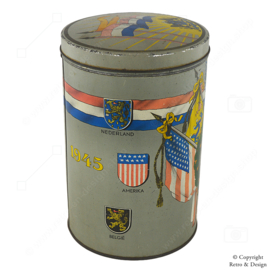 Boîte de Libération 1945 - Un Souvenir Historique de la Liberté