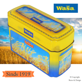 "Nostalgische Vintage-Aufbewahrungsdose für Wasa Knäckebrot"