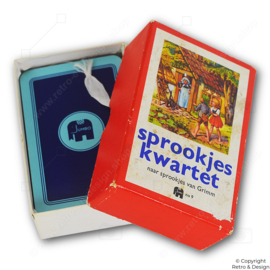 Grimm Sprookjes Kwartet (1967) – Vintage Kaartspel van Jumbo