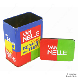 Design Nostalgique : La Boîte Rectangulaire Colorée de Van Nelle (1990-1999)