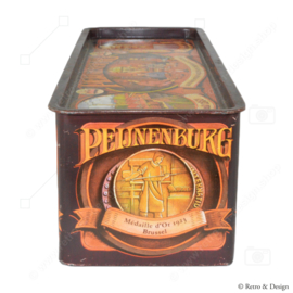 ​Auténtica lata de almacenamiento vintage para Pan de Jengibre Peijnenburg: ¡Disfruta de la nostalgia y el sabor!