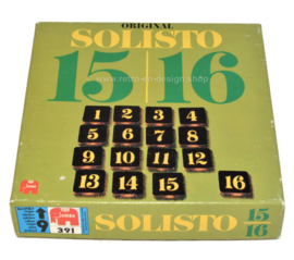 Vintage spel SOLISTO 15|16 van Jumbo uit de jaren 70