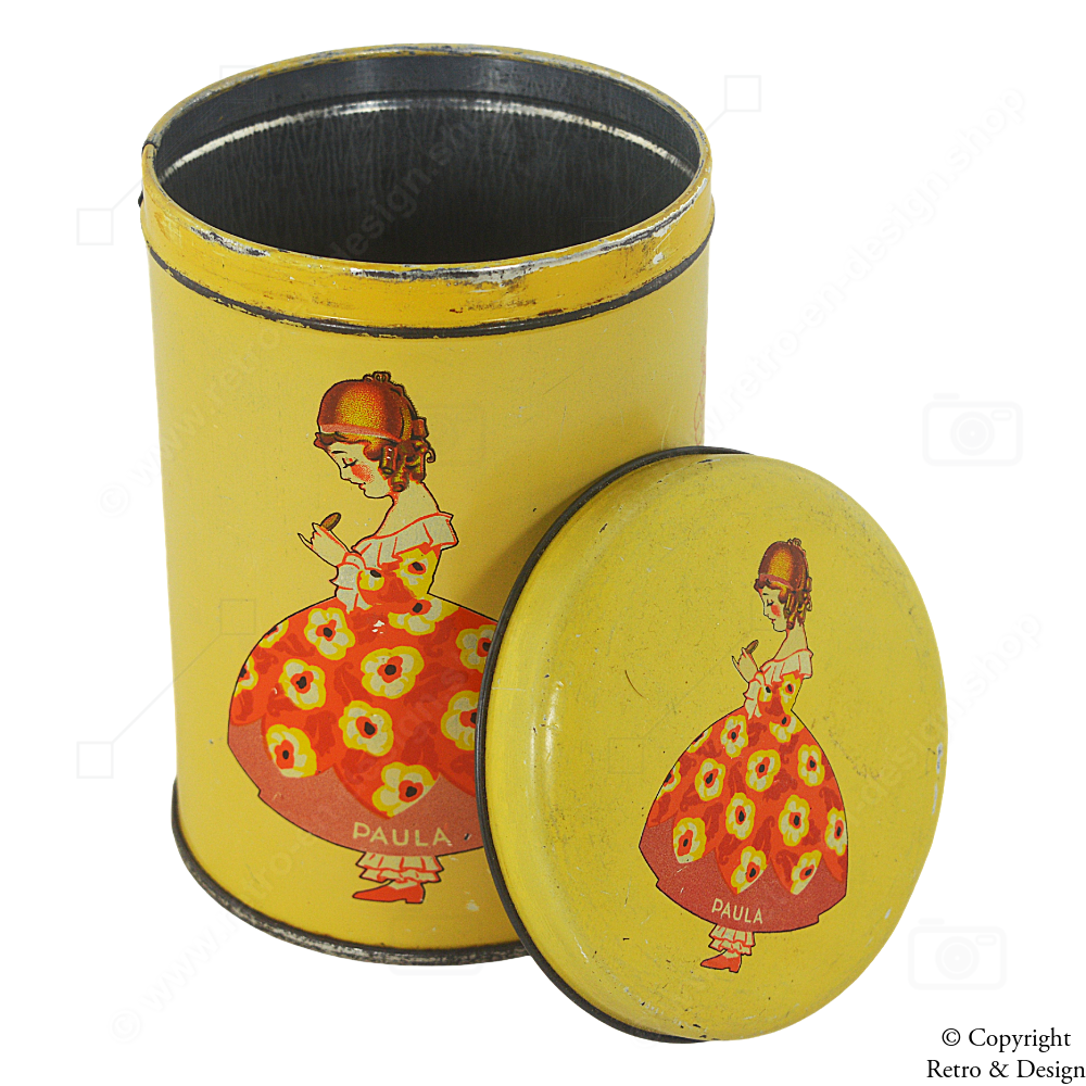 „Paula“ Keksdose – Zeitloses niederländisches Design der 1930er Jahre