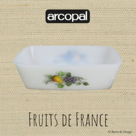 Butter dish / Arcopal, Fruits de France