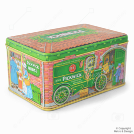 Vintage Pickwick House Tea Tin – Douwe Egberts (1980s)