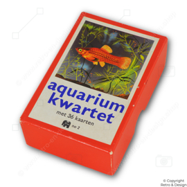 Vintage Aquarium Kwartet – Tropische Vissen (Jumbo 1967)