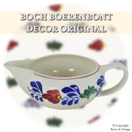 "Élégance Nostalgique : Pot à Lait Vintage Boch Boerenbont"
