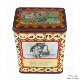 Boîte à Soupe Vintage Royco avec Illustrations d'Ot et Sien par C. Jetses - Une Œuvre d'Art Intemporelle