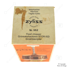 Vintage Zyliss food chopper / groentesnijder jaren 70 - in originele doos