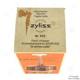 "Vintage Zyliss Food Chopper/Vegetable Cutter from the 1970s - In Original Box"