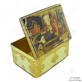 "Authentic Vintage Toffee Tin - Cliever's Rotterdam: Art and History Wrapped in Gold"