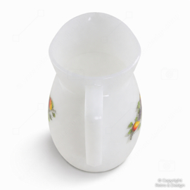 Jarra Arcopal Fruits de France – Jarra Vintage Francesa de Cristal Opalino para Agua / Zumo – 0,5 L