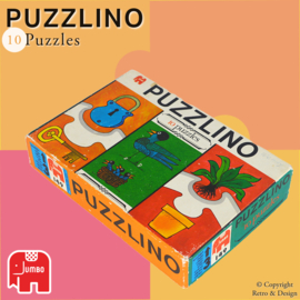 Vintage Jumbo Puzzlino von 1978: Ein nostalgisches Stück niederländischer Spiele-Geschichte