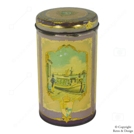 Vintage Albert Heijn Tin Can for "Echte Zaanse Koeken" (1930 - 1940)