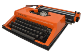 Rover 1000 máquina de escribir vintage, Italia 70s.