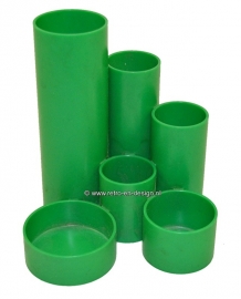70 plásticos organizador de escritorio, verde