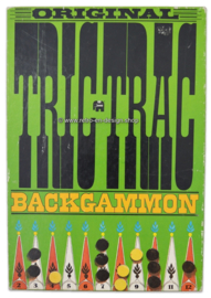 Vintage Brettspiel, Original Tric Trac Backgammon, Jumbo 1974