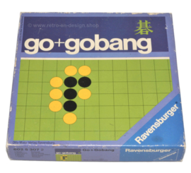 Go+Gobang, vintage Ravensburger board game from 1974